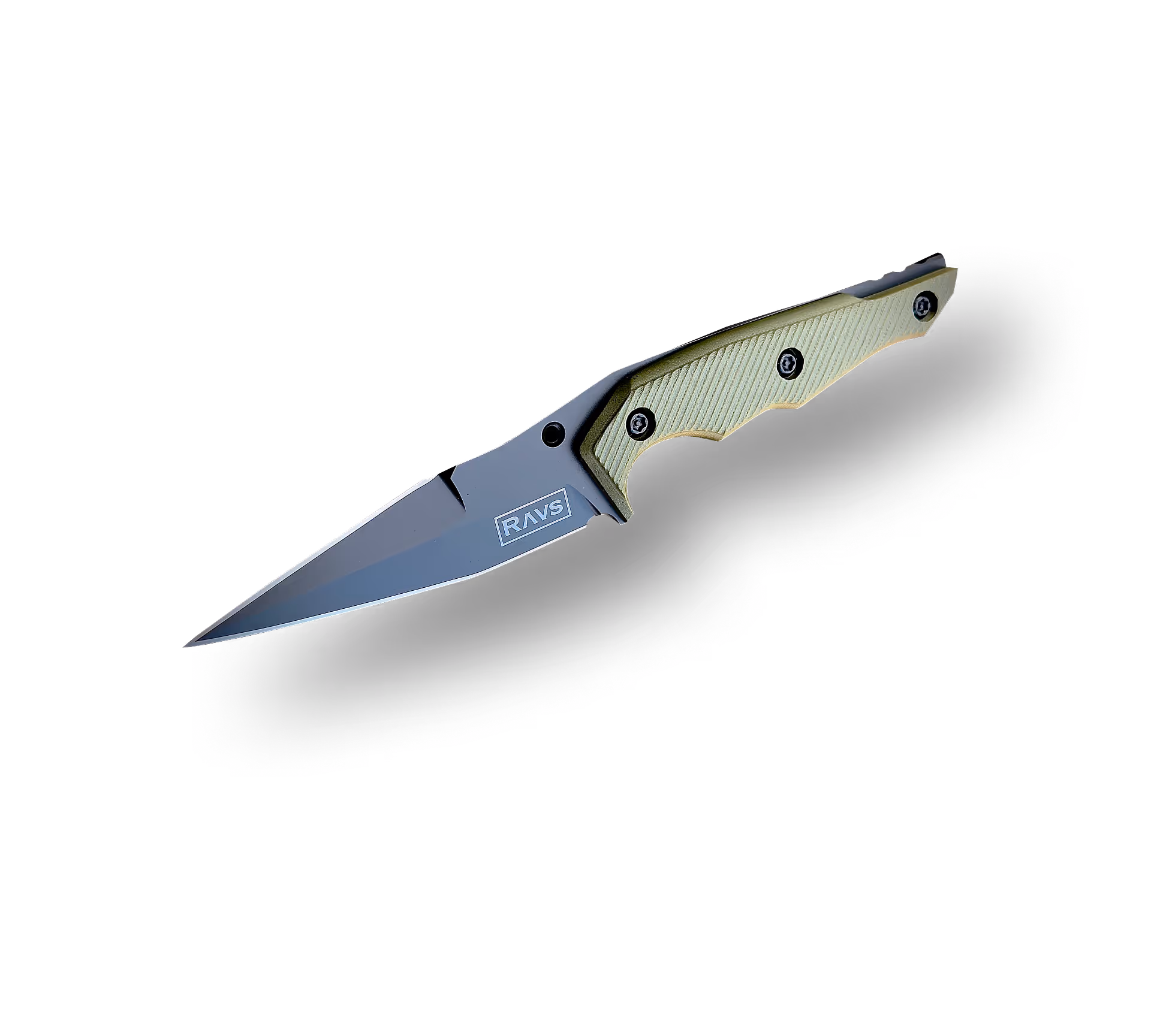 BL55 Ravs Knives Knife - close-up on the blade