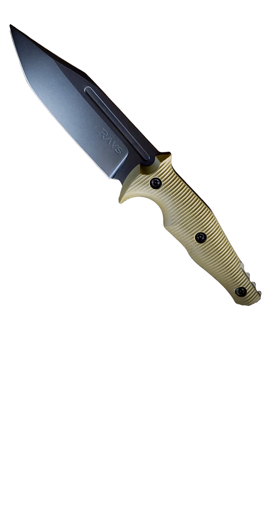 VENOM – handmade tactical knife by Ravs Knives made of Elmax steel