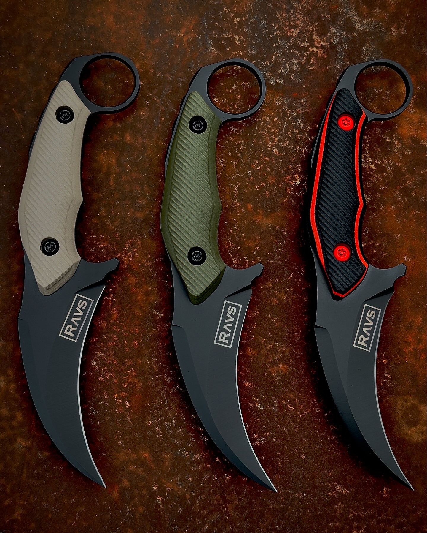 Mosquito Knife - machine satin or Cerakote finish